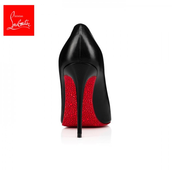 tobak stemning område discount Christian Louboutin Pumps Kate Black/red 100 mm Leather Women,  Louboutin on sale