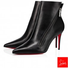 Christian Louboutin Ankle Boots Birgikate Black 85 mm Leather Women