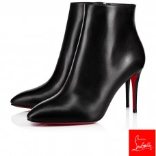 Christian Louboutin Ankle Boots Eloise Booty Black 85 mm Leather Women