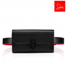Christian Louboutin Belt Bag Elisa Belt Bag Black Creative Leather Women