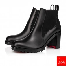 Christian Louboutin Ankle Boots Marchacroche Black 70 mm Leather Women