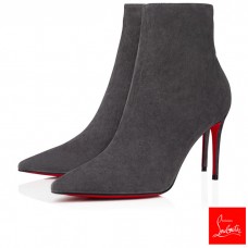 Christian Louboutin Ankle Boots So Kate Booty Smoky 85 mm Suede Women