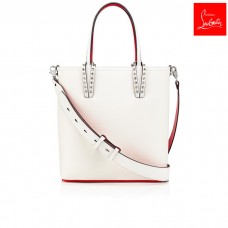 Christian Louboutin Cross-Body Bags Cabata N/S White Leather Women