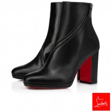Christian Louboutin Ankle Boots Birgitta Black 100 mm Calf Women