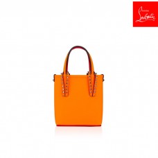 Christian Louboutin Cross-Body Bags Cabata N/S Mini Orange Creative Leather Women