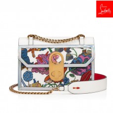 Christian Louboutin Iconic Bags Elisa Small Multicolor Embroidery Women